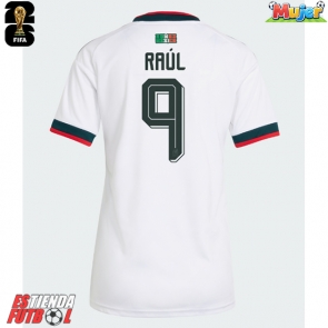 México Raul Jimenez #9 Segunda Equipación Mujer Mundial 2026 Manga Corta